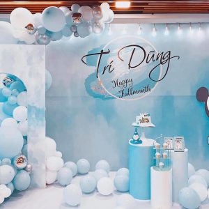 Background sinh nhật bé trai