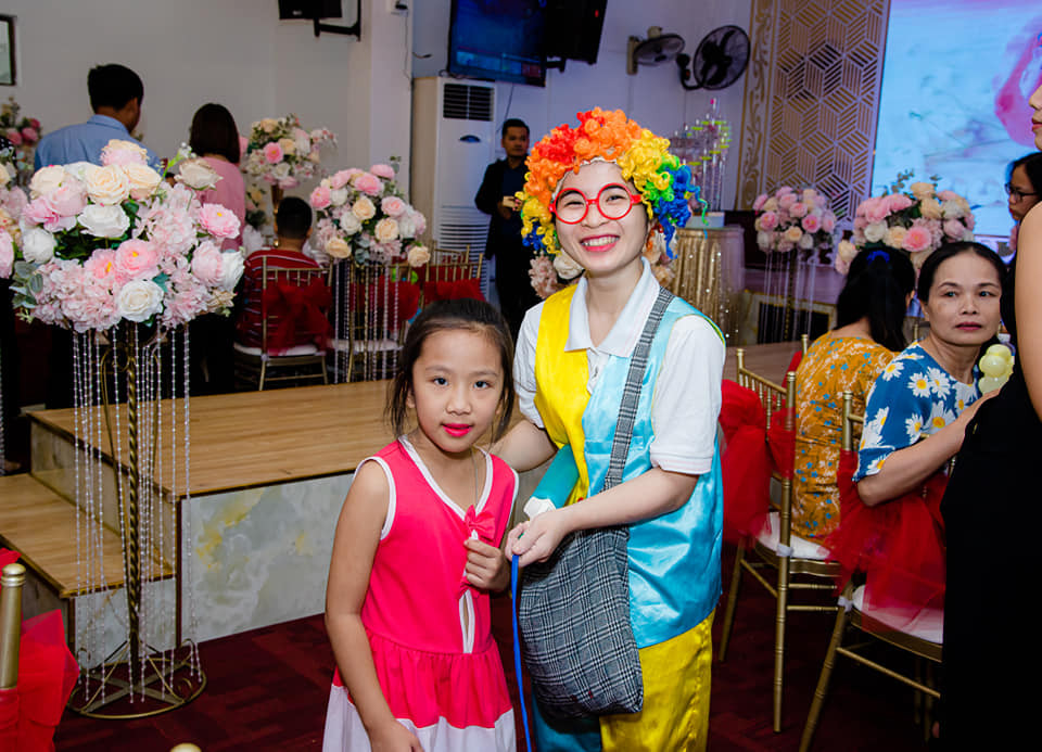 background sinh nhật công ty