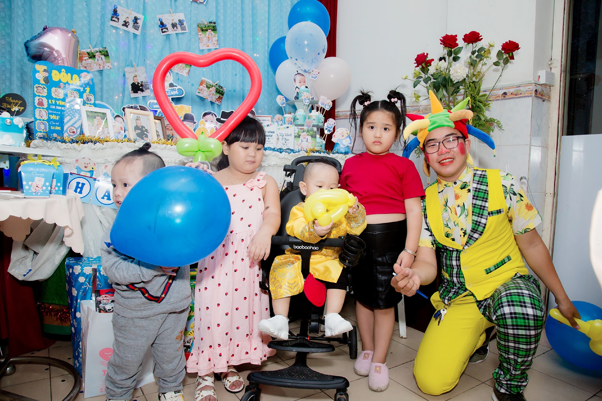 cách trang trí tiệc sinh nhật tại nhà đơn giản