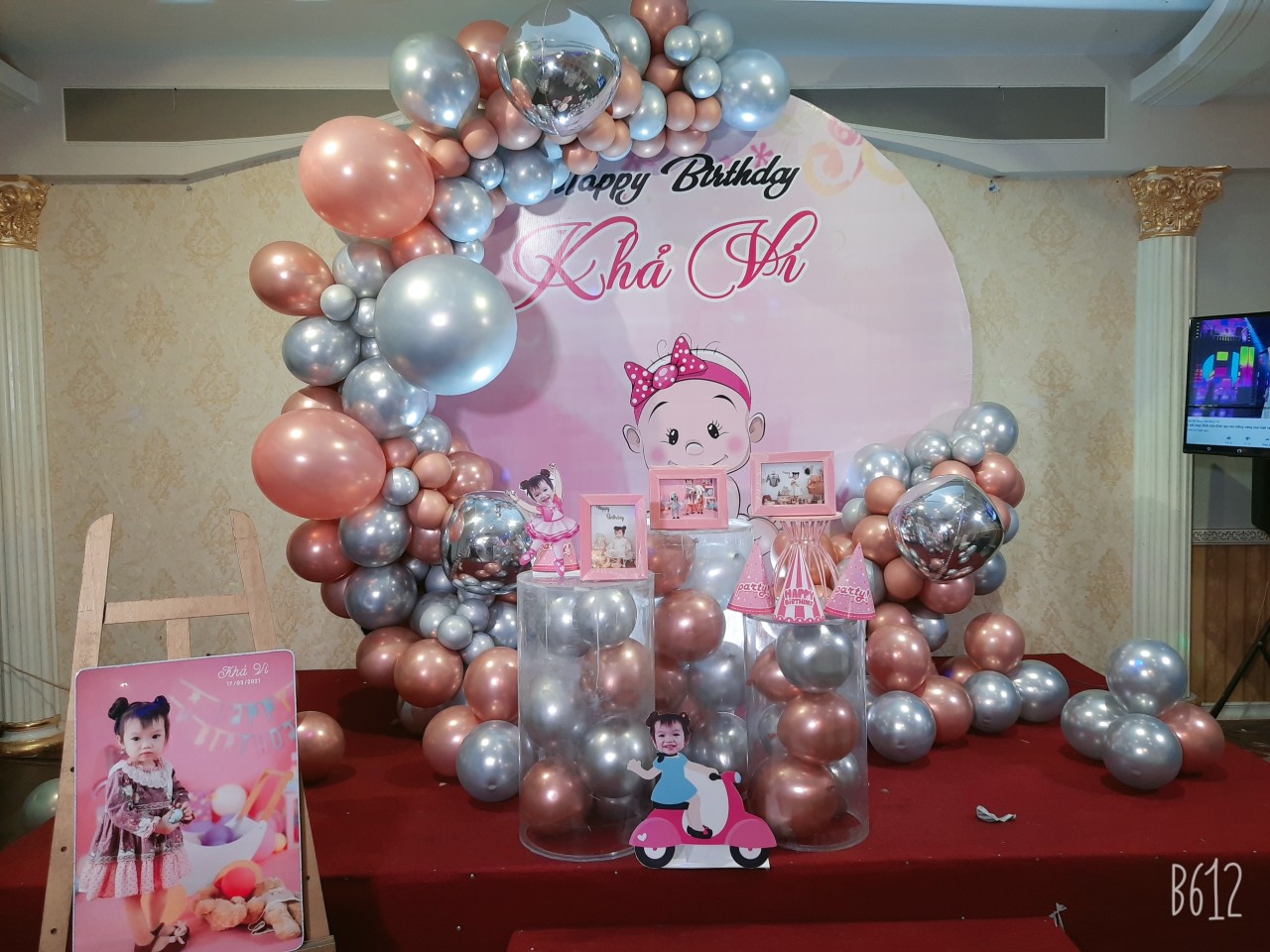 tổ chức sinh nhật nhỏ