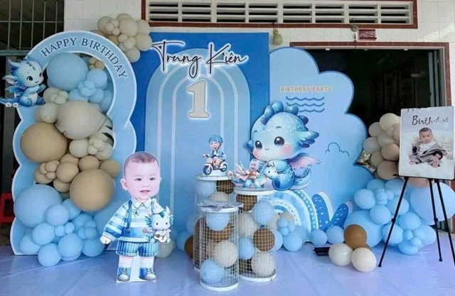 giá trang trí thôi nôi bé trai tuổi rồng