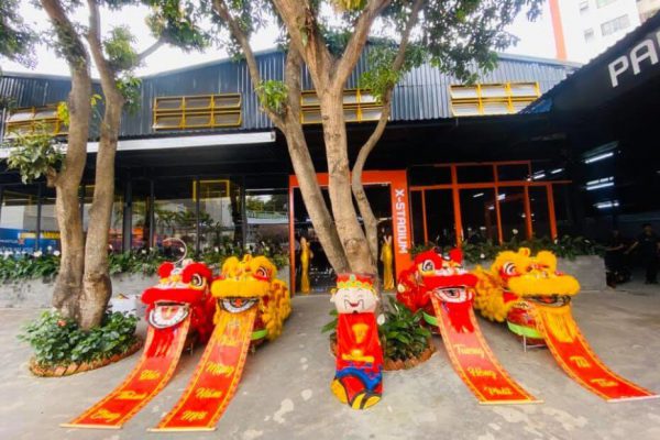 thuê đội múa lân