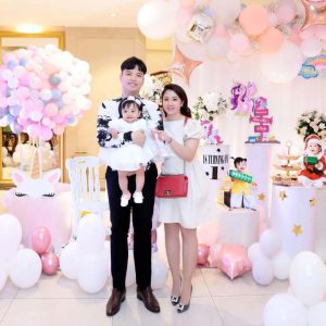 Trang trí sinh nhật bé gái