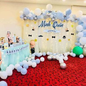 Trang trí sinh nhật bé trai