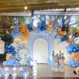 trang trí thôi nôi cho bé tuổi rồng