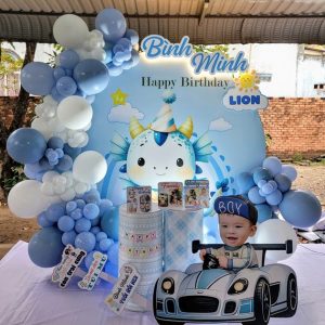 trang trí thôi nôi đẹp