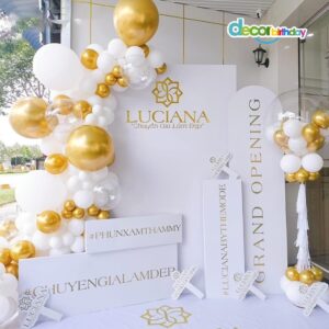 Lên ý tưởng thiết kế backdrop khai trương