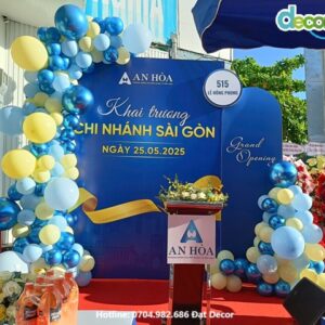 decor khai truong
