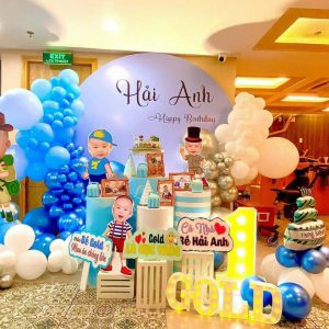 hướng dẫn cách trang trí sinh nhật cho bé trai