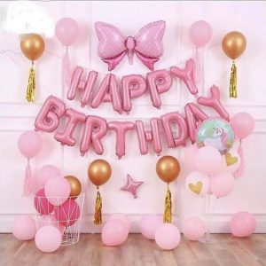 Dịch vụ trang trí đầy tháng cho bé gái