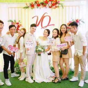 Mẫu Hashtag cầm tay đám cưới