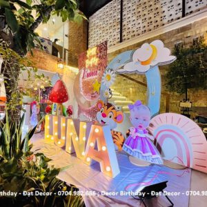 Sinh nhật trọn gói chủ đề Ánh Trăng