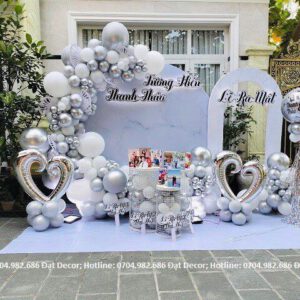 Mẫu trang trí ngày gặp mặt 2 bên gia đình