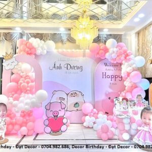 tổ chức sinh nhật tại nhà