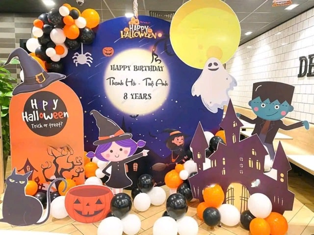 dịch vụ trang trí halloween