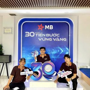 booth sự kiện MB BANK
