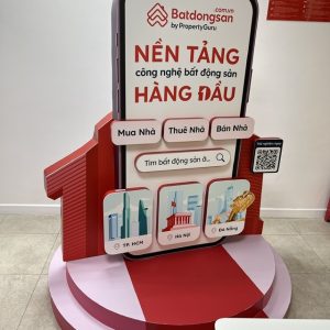 thi công photobooth ra mắt sản phẩm
