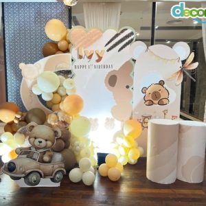 trang trí tiệc sn bé trai