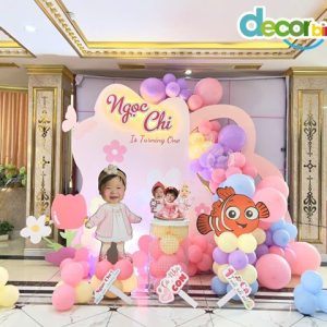 Báo giá trang trí sinh nhật bé gái