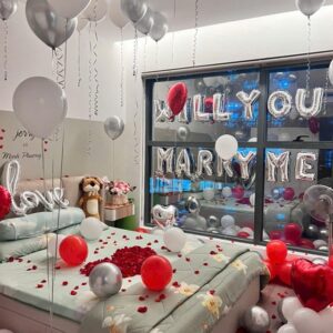 trang trí phòng cưới