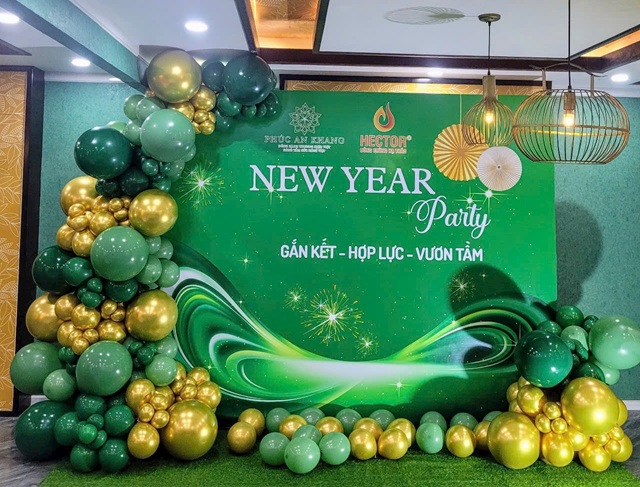 backdrop tất niên