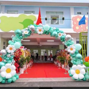 cổng bong bóng khai giảng năm học mới