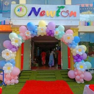 cổng bong bóng khai giảng năm học mới