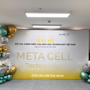 backdrop ký kết hợp tác