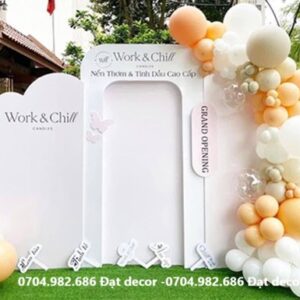 decor khai trương spa tại tphcm