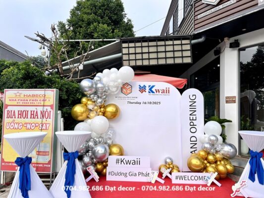 Setup trang trí khai trương văn phòng công ty thu hút khách hàng