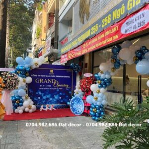 Trang trí khai trương văn phòng công ty với thiết kế cao cấp