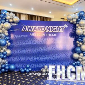 làm backdrop ký kết hợp tác