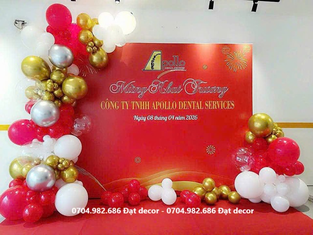 Dịch vụ trang trí khai trương văn phòng công ty trọn gói uy tín