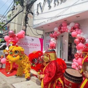 trang trí khai trương hcm