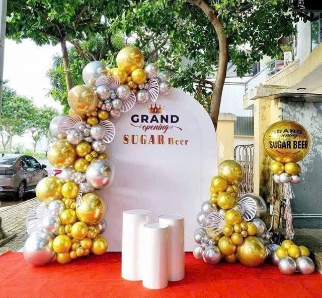 trang trí khai trương cửa hàng