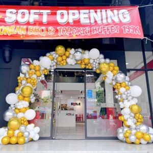 cổng bong bóng khai trương hcm