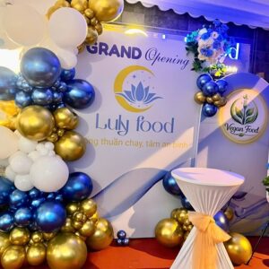 backdrop khai trương