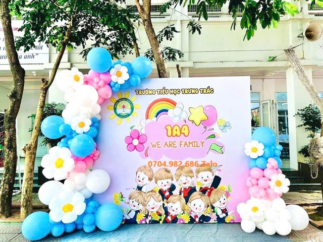 trang trí lễ tổng kết