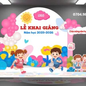 trang trí lễ tổng kết