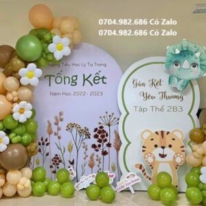 trang trí lễ tổng kết