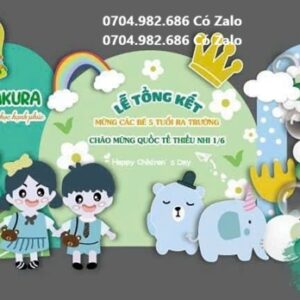 trang trí lễ tổng kết