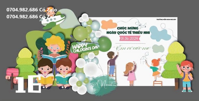 trang trí lễ tổng kết