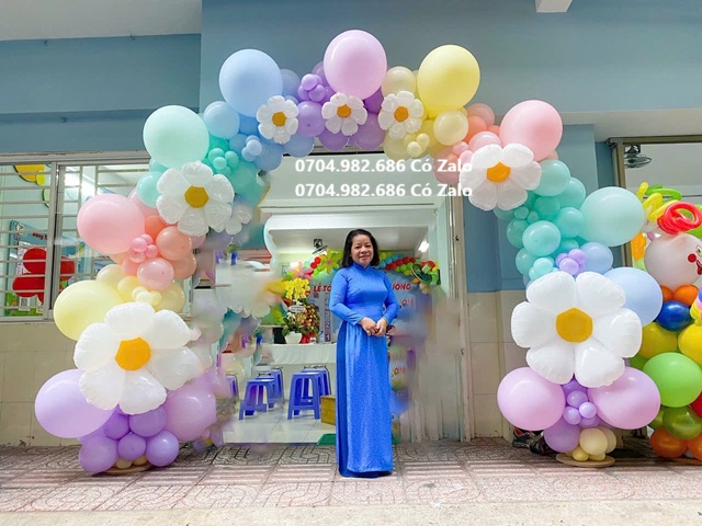 Cổng bóng lễ tổng kết