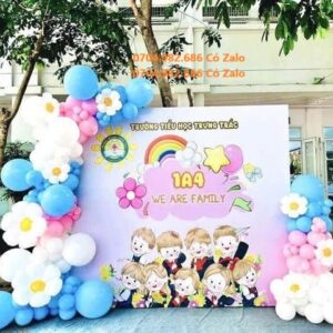 trang trí lễ tổng kết