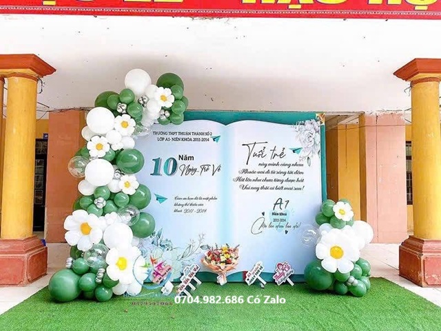 trang trí lễ tổng kết